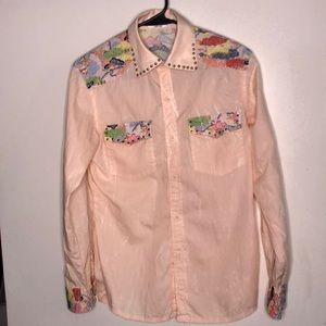 Women’s Peach Cowgirl Shirt